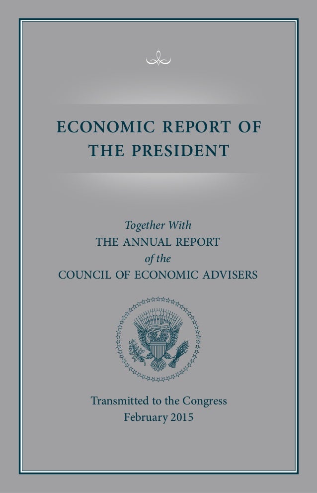 USA the report Economic of President the report of Economic President USA